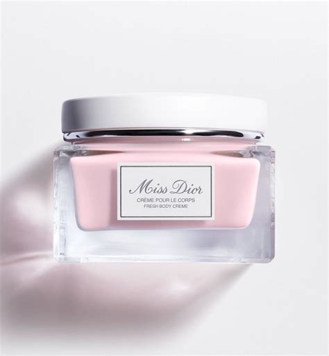 miss dior fresh body cream|miss dior original body cream.